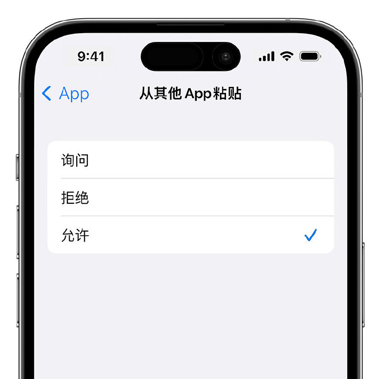 奉化苹果手机维修分享升级 iOS 16 后，如何关闭 iPhone 中经常出现的粘贴弹窗 