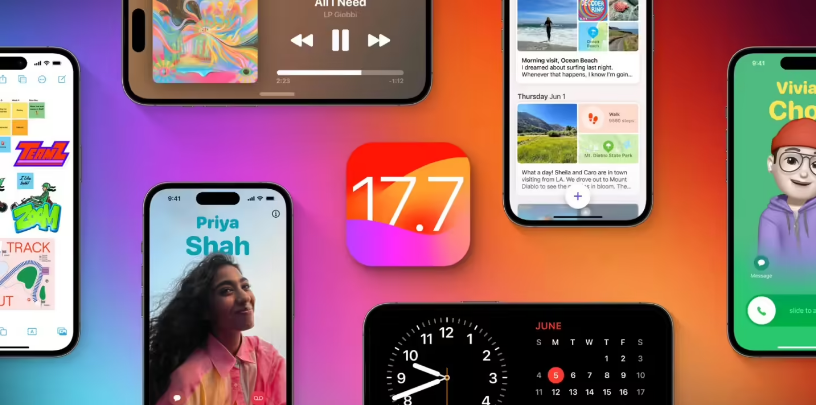 奉化苹果手机维修分享苹果 iOS / iPadOS 17.7.1 正式版推送 